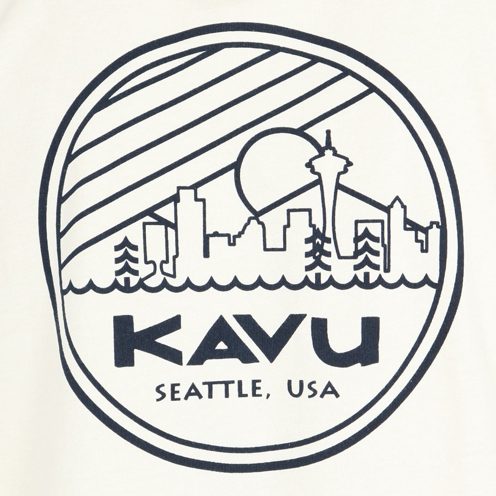 カブー（KAVU）（メンズ）シティロゴTシャツ 19822226
