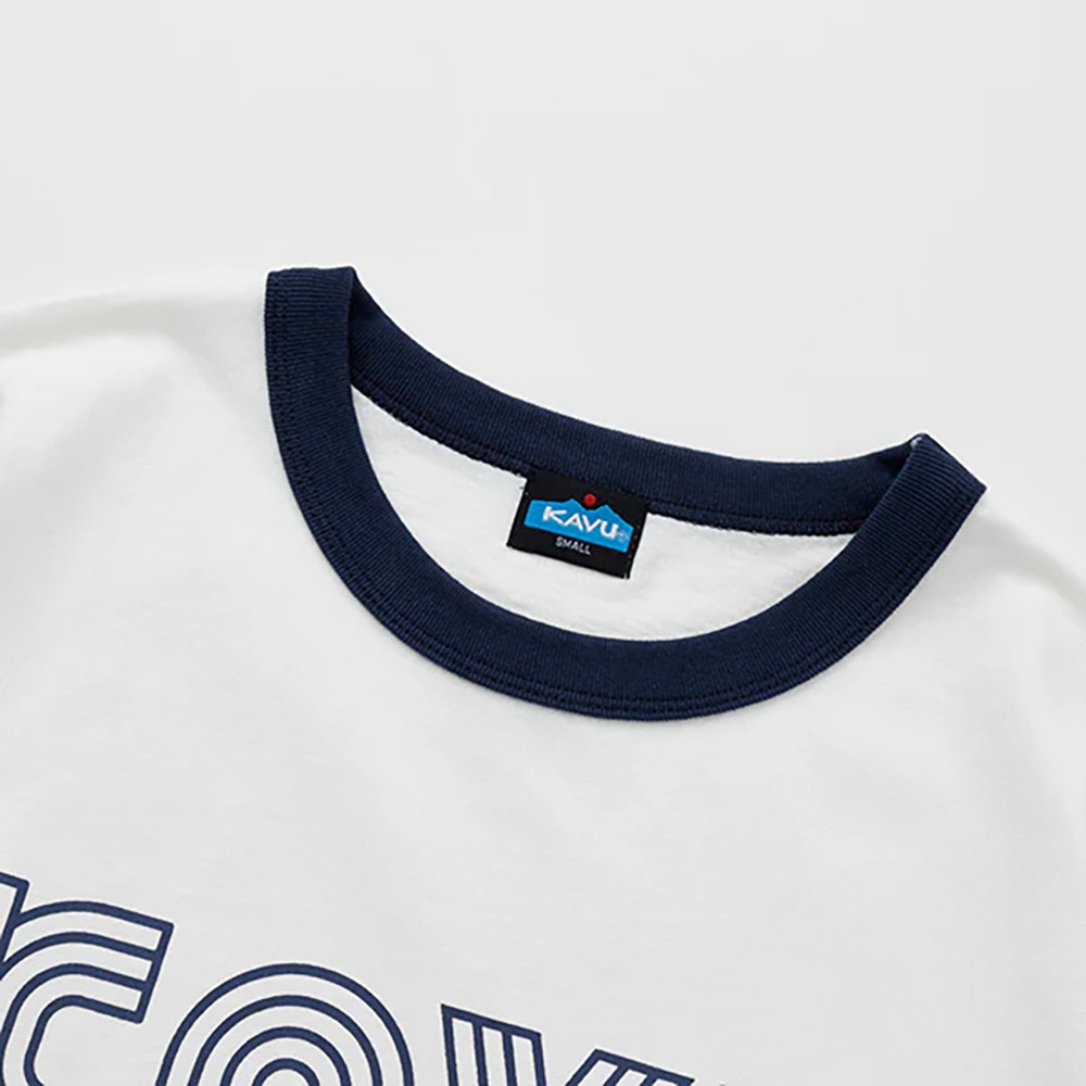 カブー（KAVU）（メンズ）ツイストロゴリンガーTシャツ 19822228