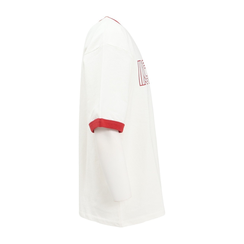 カブー（KAVU）（メンズ、レディース）ツイストロゴ リンガー 半袖Tシャツ 19822228