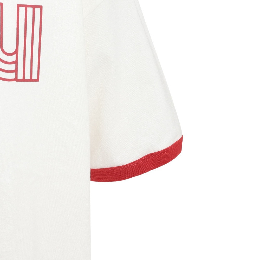 カブー（KAVU）（メンズ、レディース）ツイストロゴ リンガー 半袖Tシャツ 19822228