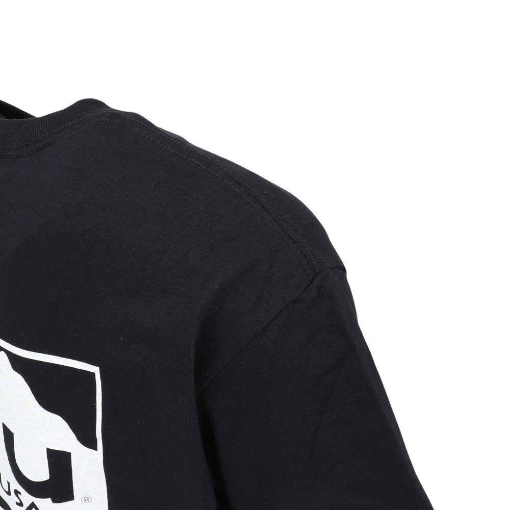 カブー（KAVU）（メンズ）トゥルーロゴ 半袖Tシャツ 19822238 ブラック