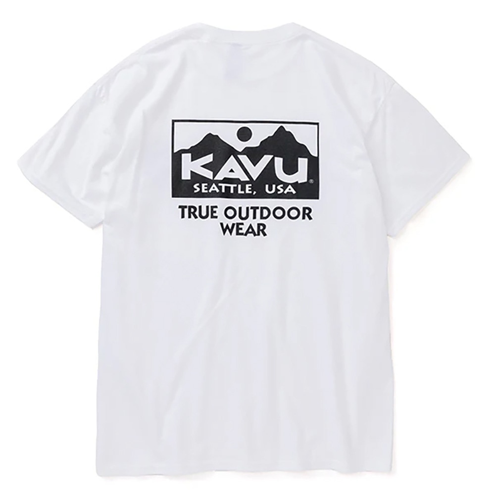 カブー（KAVU）（メンズ）トゥルーロゴTシャツ 19822238