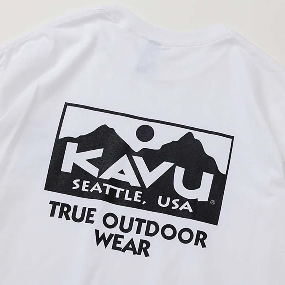 カブー（KAVU）（メンズ）トゥルーロゴTシャツ 19822238