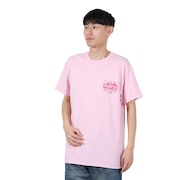 (メンズ)トゥルーロゴ 半袖Tシャツ 19822238 ライトピンク
