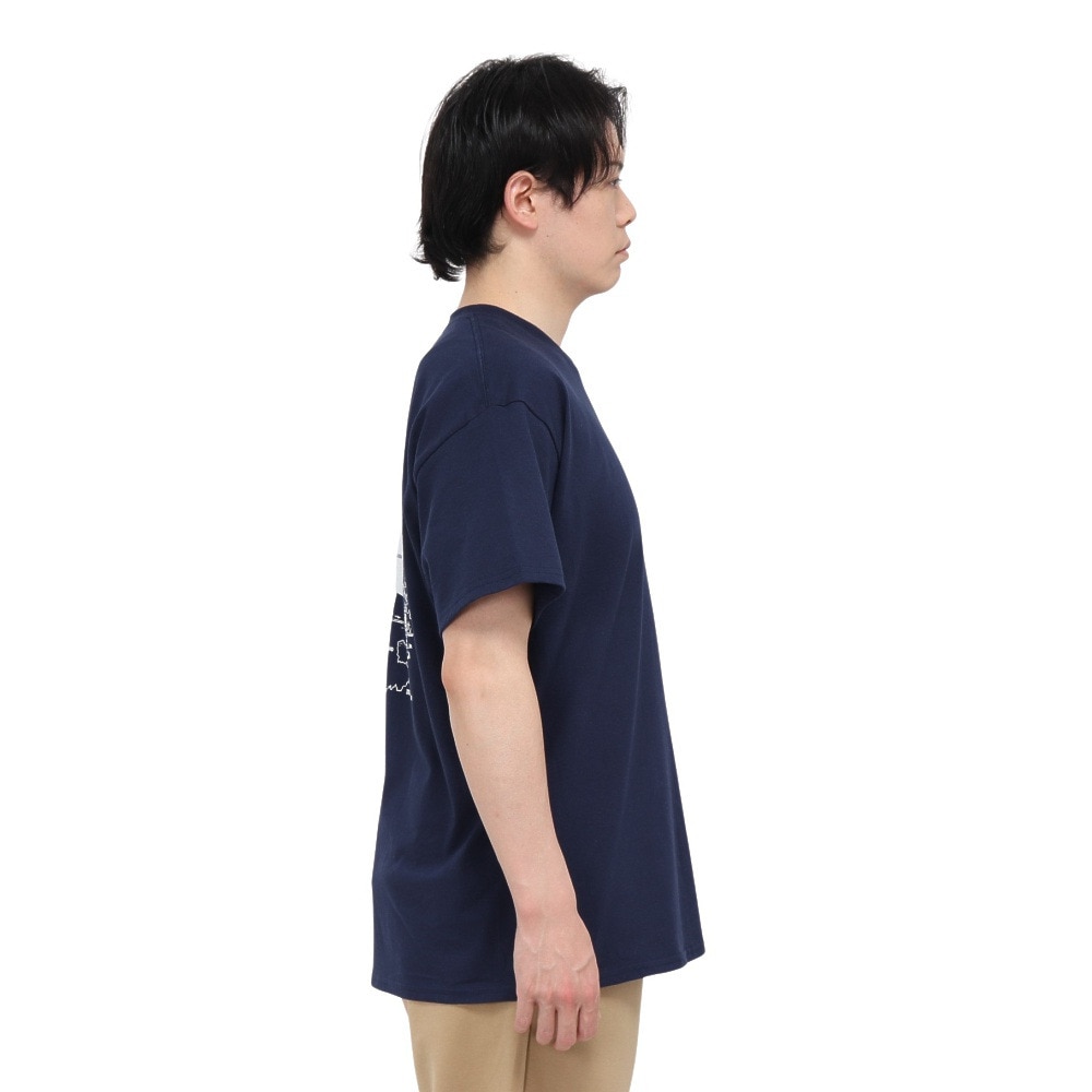 カブー（KAVU）（メンズ）パシフィックノースウェスト 半袖Tシャツ 19822245 ネイビー