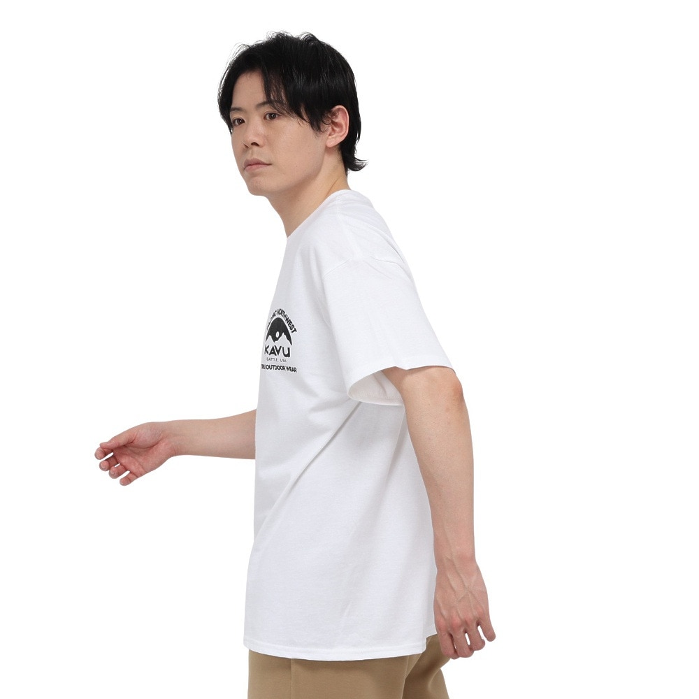 カブー（KAVU）（メンズ）パシフィックノースウェスト 半袖Tシャツ 19822245 ホワイト
