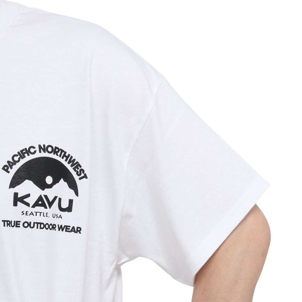 カブー（KAVU）（メンズ）パシフィックノースウェスト 半袖Tシャツ 19822245 ホワイト