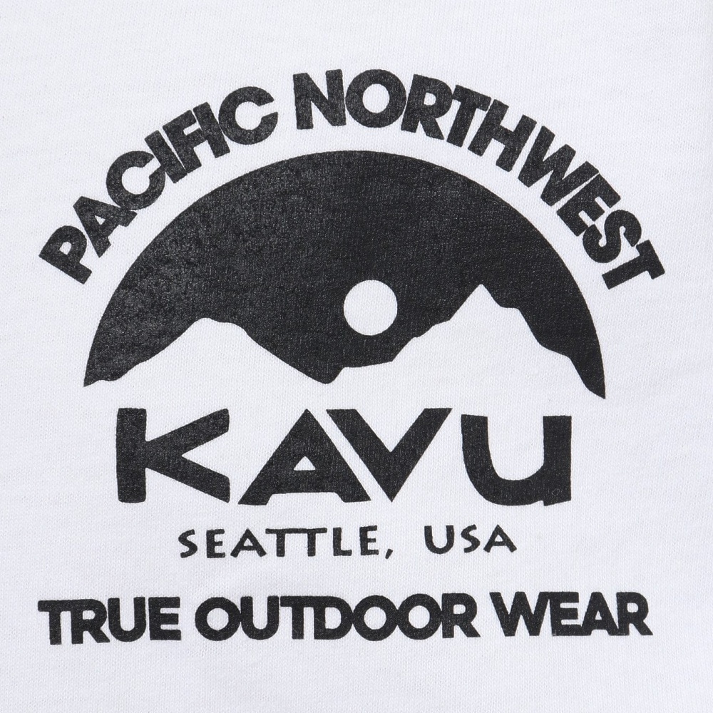 カブー（KAVU）（メンズ）パシフィックノースウェスト 半袖Tシャツ 19822245 ホワイト