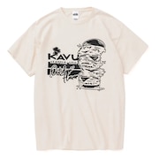 (メンズ)バーガー 半袖Tシャツ 19822255 ナチュラル
