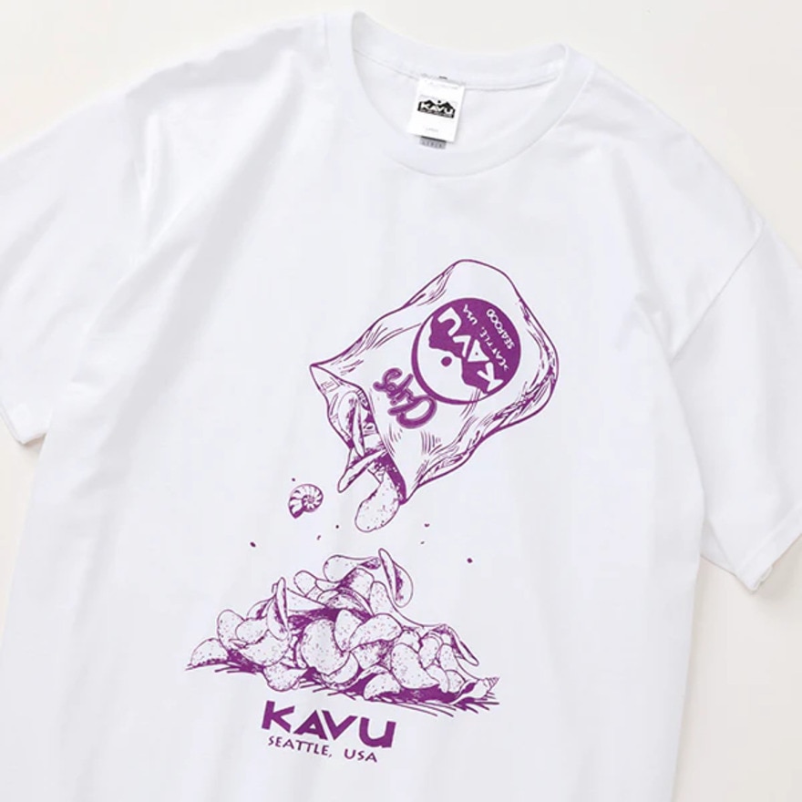 カブー（KAVU）（メンズ）チップス 半袖Tシャツ 19822256 ホワイト