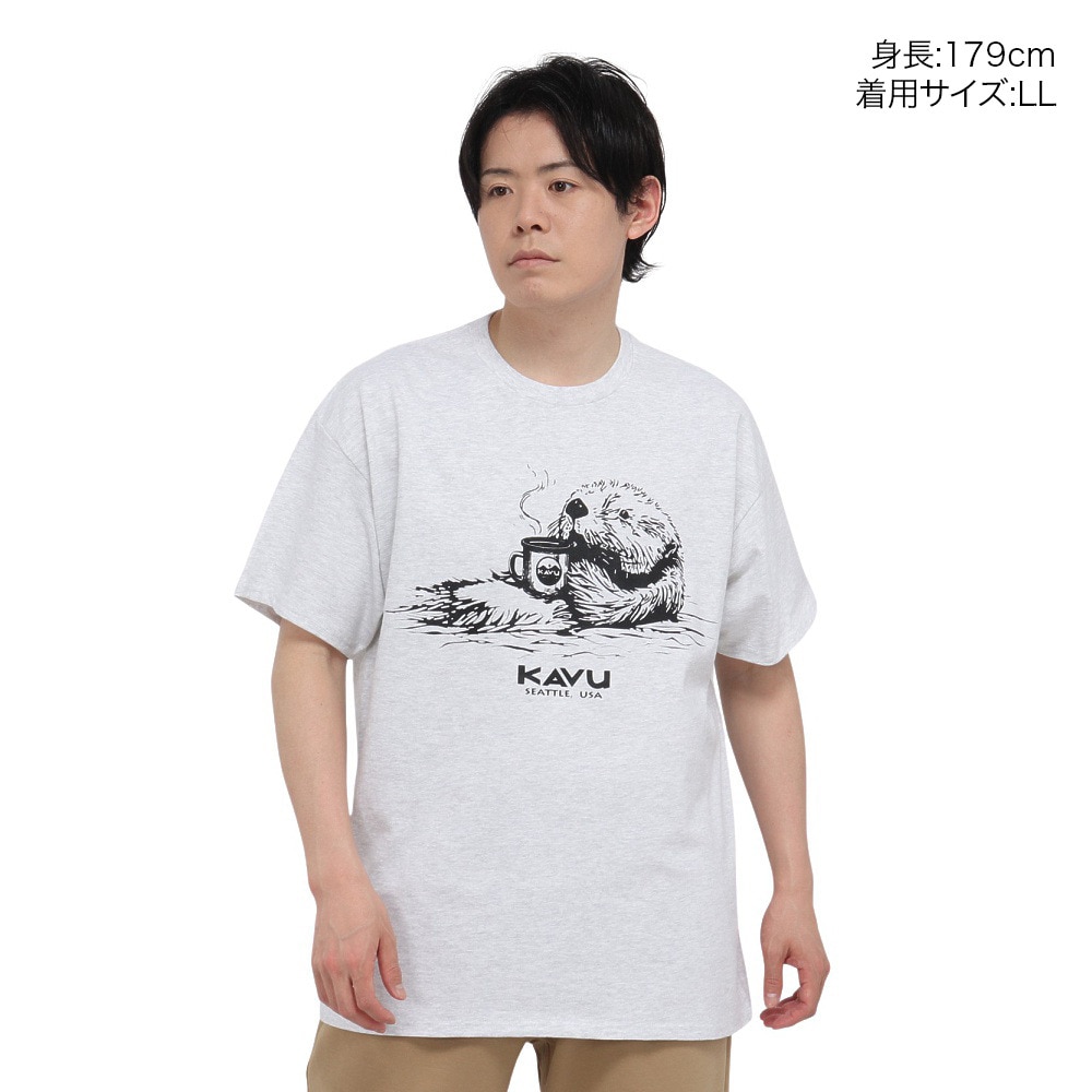 カブー（KAVU）（メンズ）シーオッター 半袖Tシャツ 19822259 アッシュ