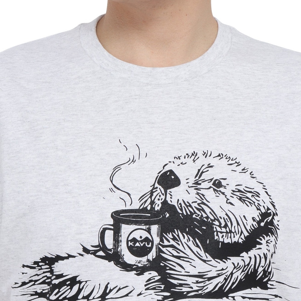 カブー（KAVU）（メンズ）シーオッター 半袖Tシャツ 19822259 アッシュ