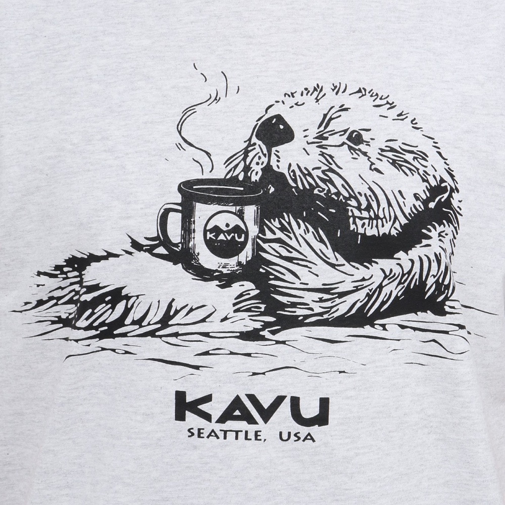 カブー（KAVU）（メンズ）シーオッター 半袖Tシャツ 19822259 アッシュ