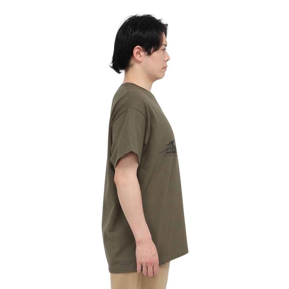 カブー（KAVU）（メンズ）シーオッター 半袖Tシャツ 19822259 オリーブ
