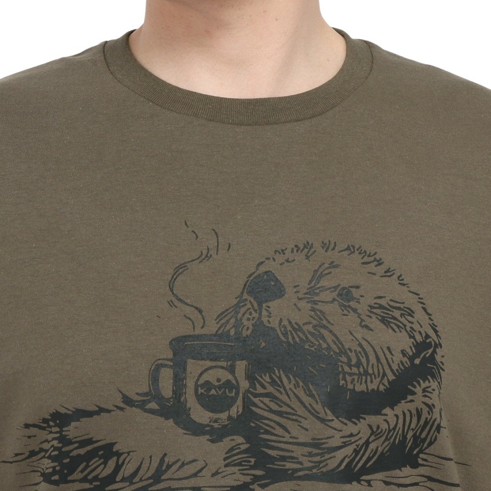 カブー（KAVU）（メンズ）シーオッター 半袖Tシャツ 19822259 オリーブ