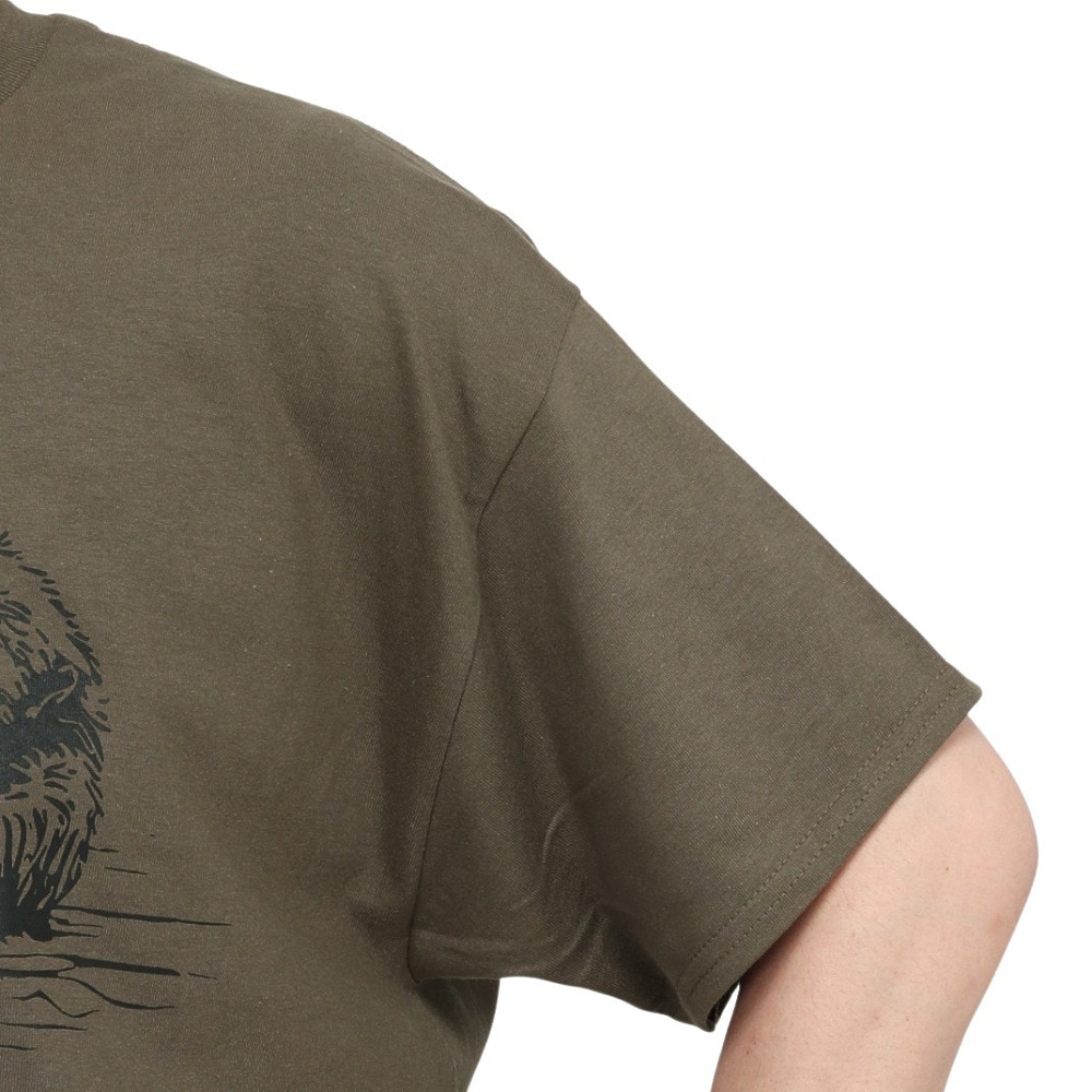 カブー（KAVU）（メンズ）シーオッター 半袖Tシャツ 19822259 オリーブ