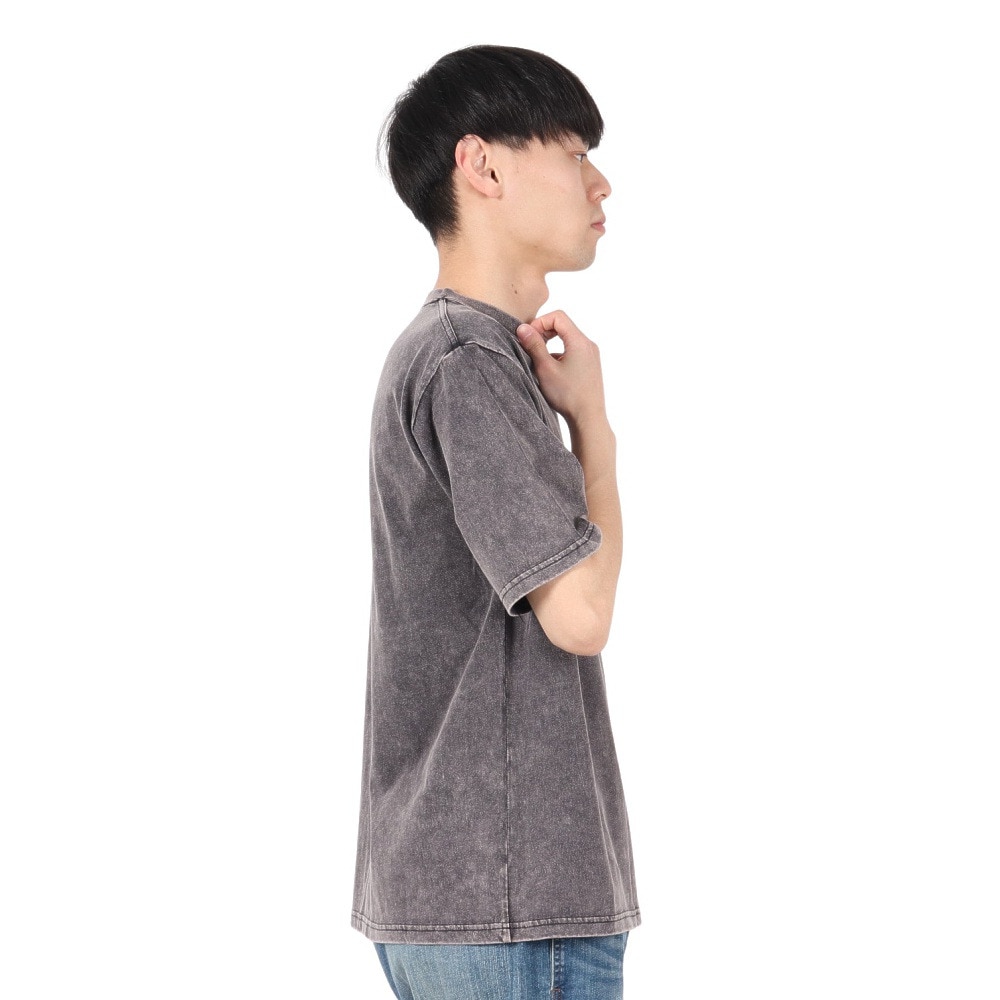クリフメイヤー（KRIFF MAYER）（メンズ）フェード加工 半袖Tシャツ 2445110 17 CHARCOAL