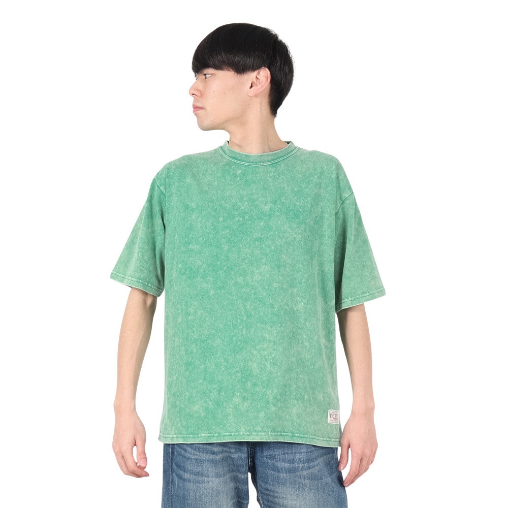 クリフメイヤー（KRIFF MAYER）（メンズ）フェード加工 半袖Tシャツ 2445110 65 GREEN