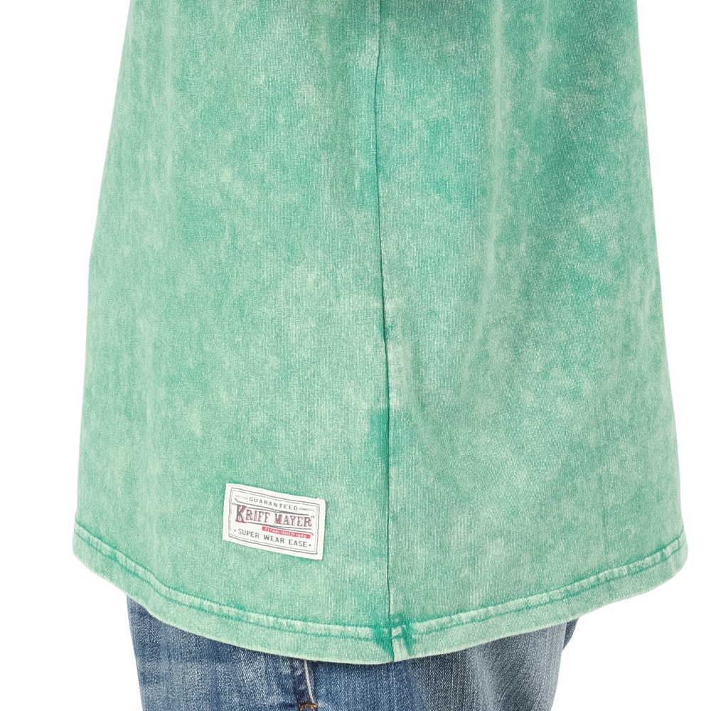 クリフメイヤー（KRIFF MAYER）（メンズ）フェード加工 半袖Tシャツ 2445110 65 GREEN
