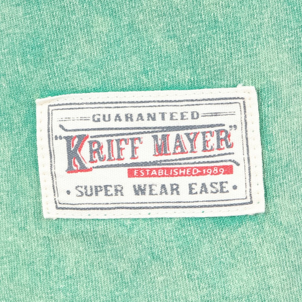 クリフメイヤー（KRIFF MAYER）（メンズ）フェード加工 半袖Tシャツ 2445110 65 GREEN