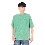 (メンズ)フェード加工 半袖Tシャツ 2445110 65 GREEN