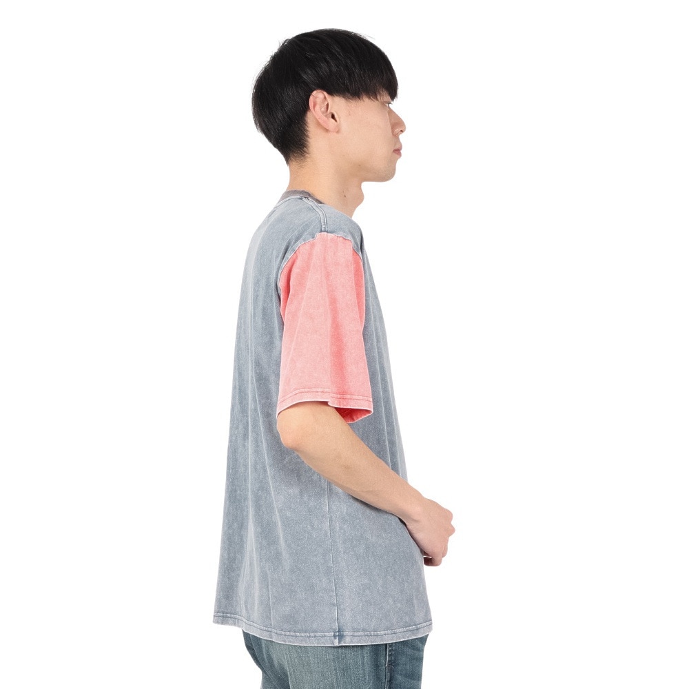 クリフメイヤー（KRIFF MAYER）（メンズ）フェード加工 半袖Tシャツ 2445110 90 MULTI-COL