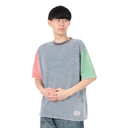(メンズ)フェード加工 半袖Tシャツ 2445110 90 MULTI-COL