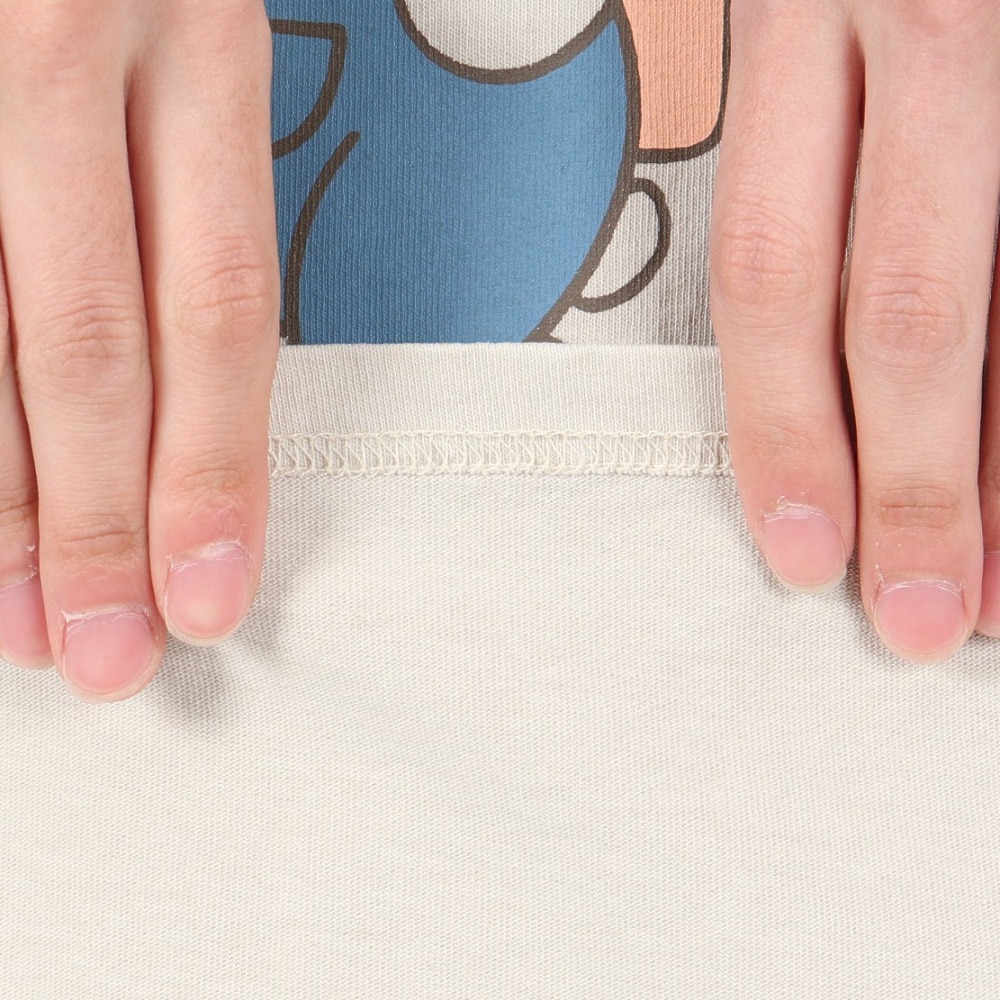 クリフメイヤー（KRIFF MAYER）（メンズ）クリフラビットピグメントTシャツ 2447201:12:L/GRAY