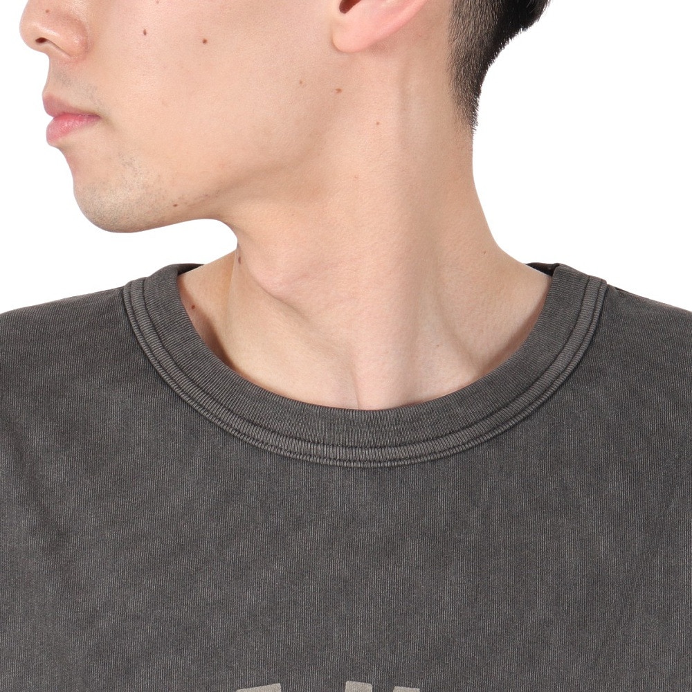 クリフメイヤー（KRIFF MAYER）（メンズ）クリフラビットピグメントTシャツ 2447201:17:CHARCOAL