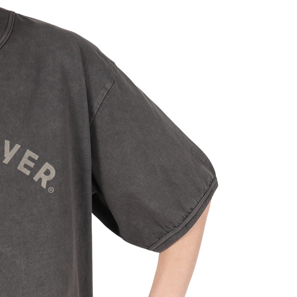 クリフメイヤー（KRIFF MAYER）（メンズ）クリフラビットピグメントTシャツ 2447201:17:CHARCOAL