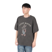(メンズ)クリフラビットピグメントTシャツ 2447201:17:CHARCOAL