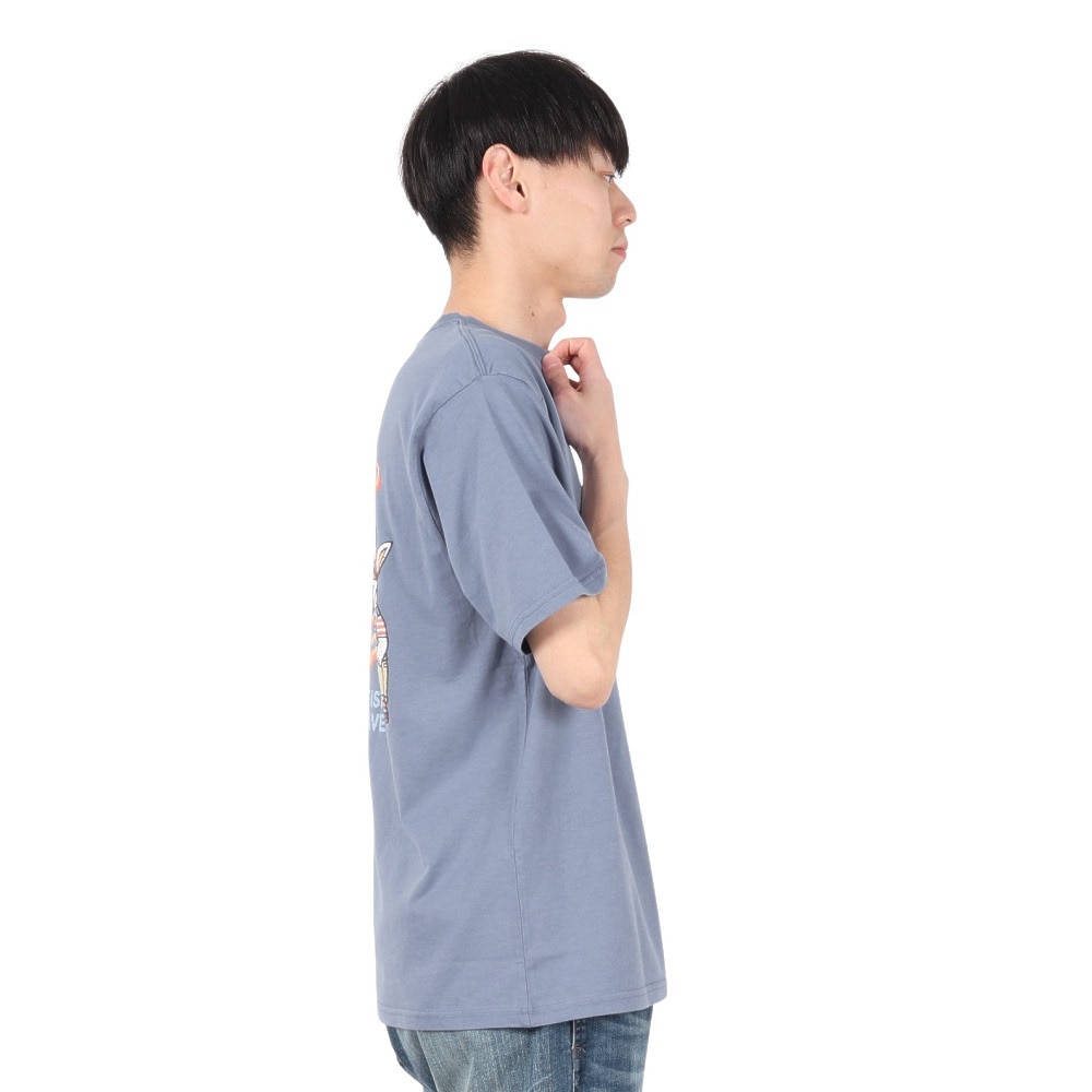 クリフメイヤー（KRIFF MAYER）（メンズ）クリフラビットTシャツ JAPAN 2447805 74 BLUE