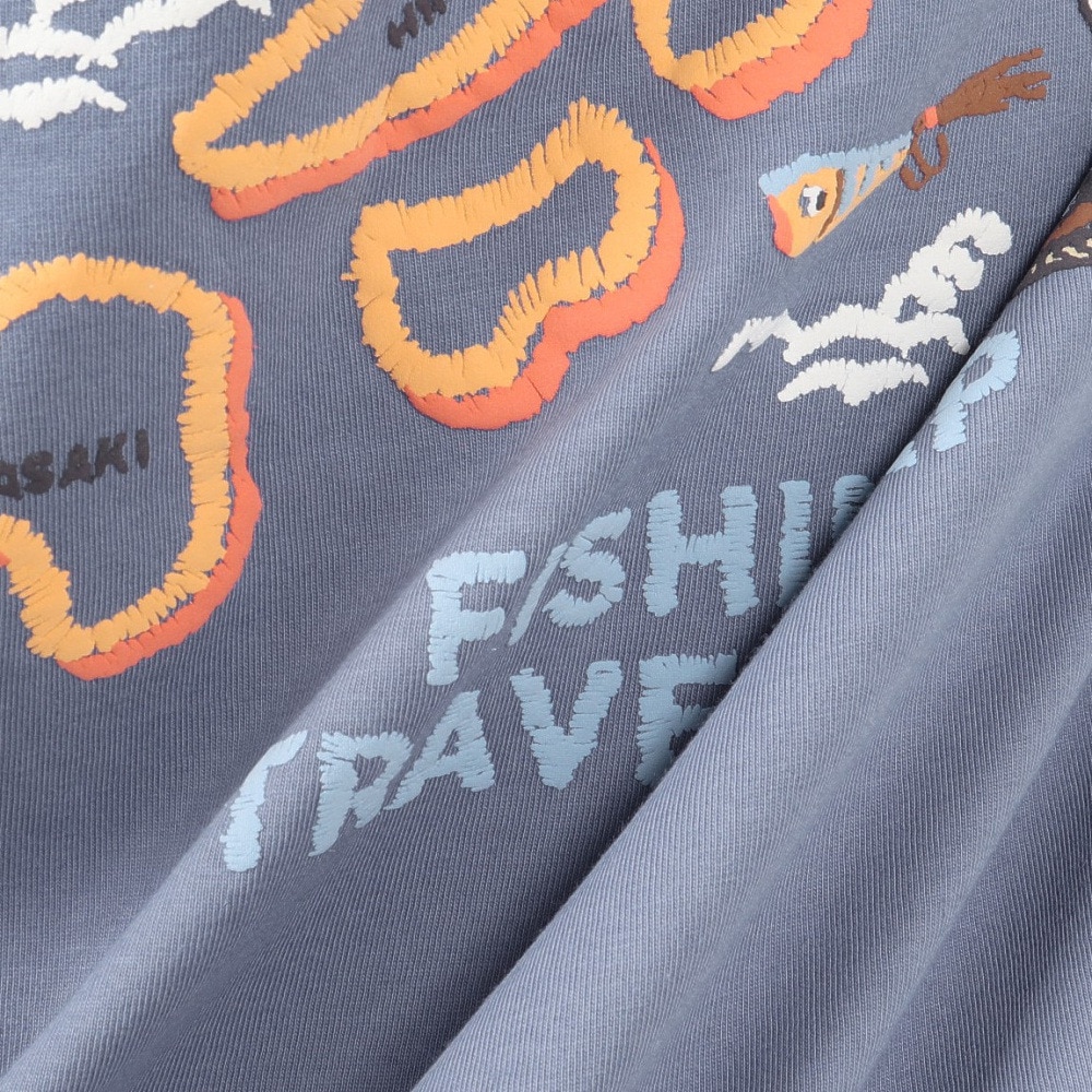 クリフメイヤー（KRIFF MAYER）（メンズ）クリフラビットTシャツ JAPAN 2447805 74 BLUE