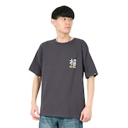 (メンズ)スーベニアプリントTシャツ 虎 2447812 17 CHARCOAL