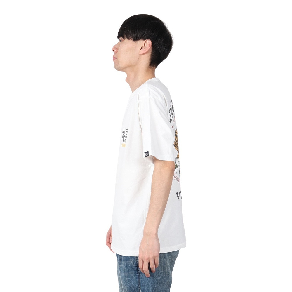 クリフメイヤー（KRIFF MAYER）（メンズ）スーベニアプリントTシャツ 虎 2447812 5 OFF