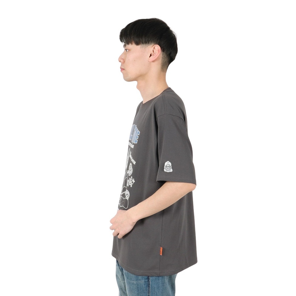 クリフメイヤー（KRIFF MAYER）（メンズ、レディース）ウェットプロテクトTシャツ ゲーム 2447819 17 CHARCOAL グレー