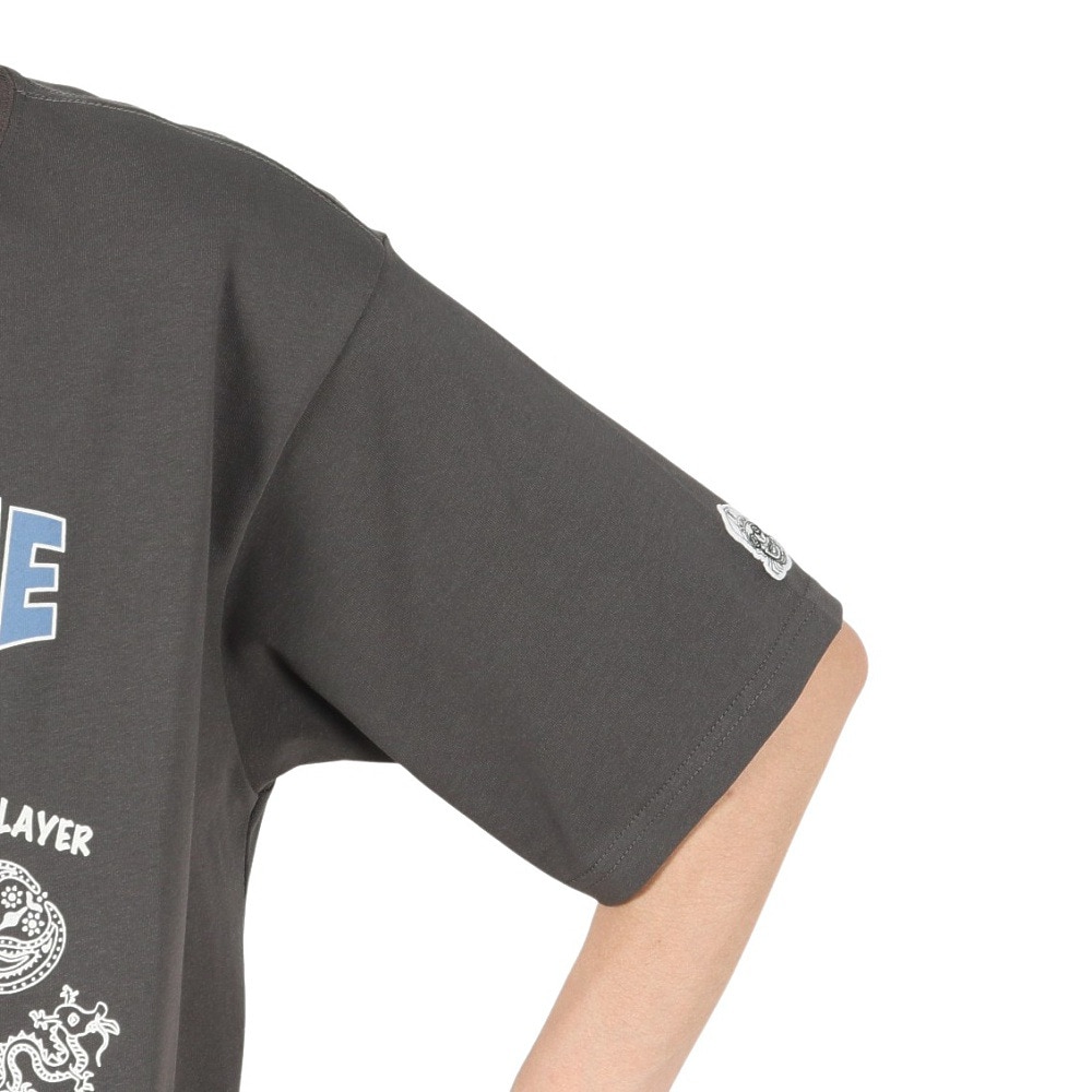 クリフメイヤー（KRIFF MAYER）（メンズ、レディース）ウェットプロテクトTシャツ ゲーム 2447819 17 CHARCOAL グレー