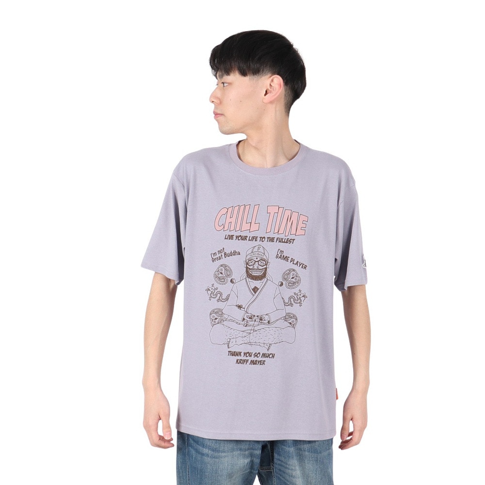 クリフメイヤー（KRIFF MAYER）（メンズ、レディース）ウェットプロテクトTシャツ ゲーム 2447819:89:PURPLE