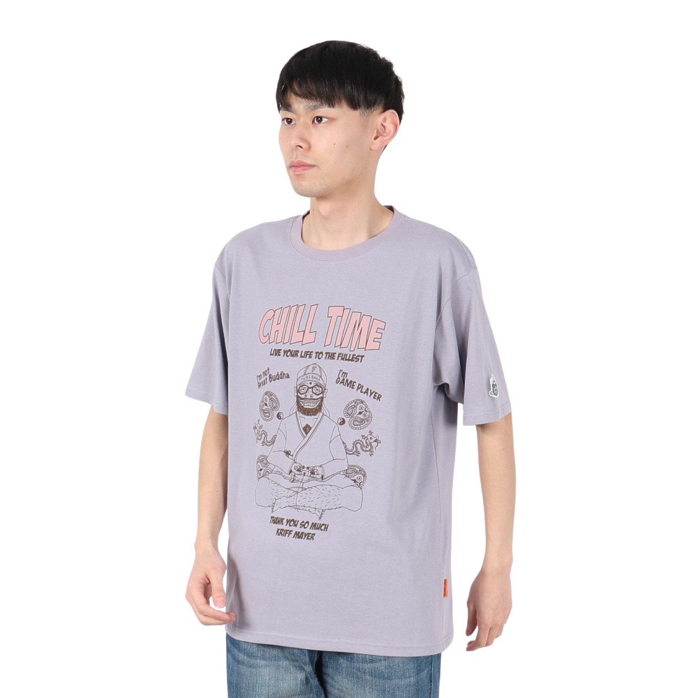 クリフメイヤー（KRIFF MAYER）（メンズ、レディース）ウェットプロテクトTシャツ ゲーム 2447819:89:PURPLE