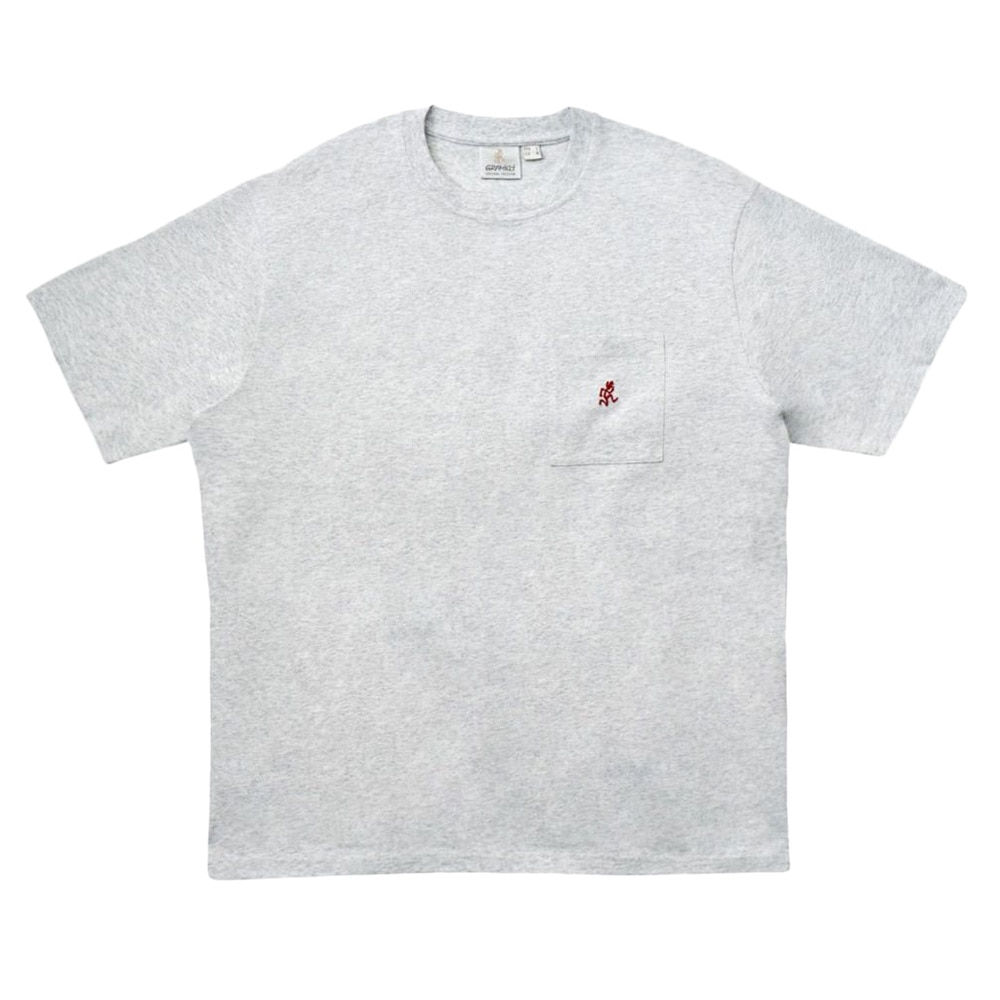 グラミチ（Gramicci）（メンズ、レディース）ワンポイントTシャツ G304-OGJ-GREY HEATHER