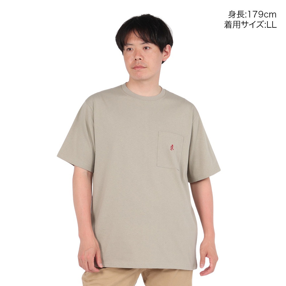 グラミチ（Gramicci）（メンズ）ONE POINT 半袖シャツ G304-OGJ-KHAKI