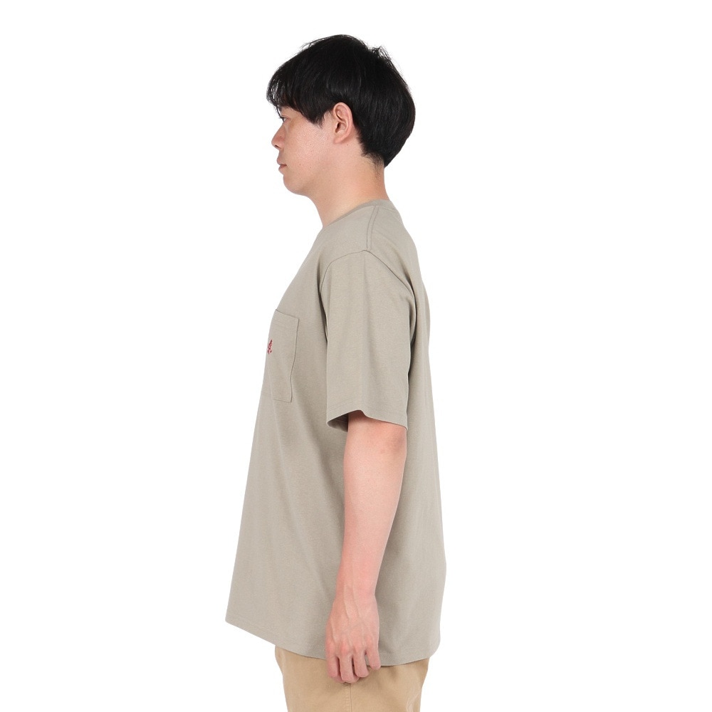 グラミチ（Gramicci）（メンズ）ONE POINT 半袖シャツ G304-OGJ-KHAKI