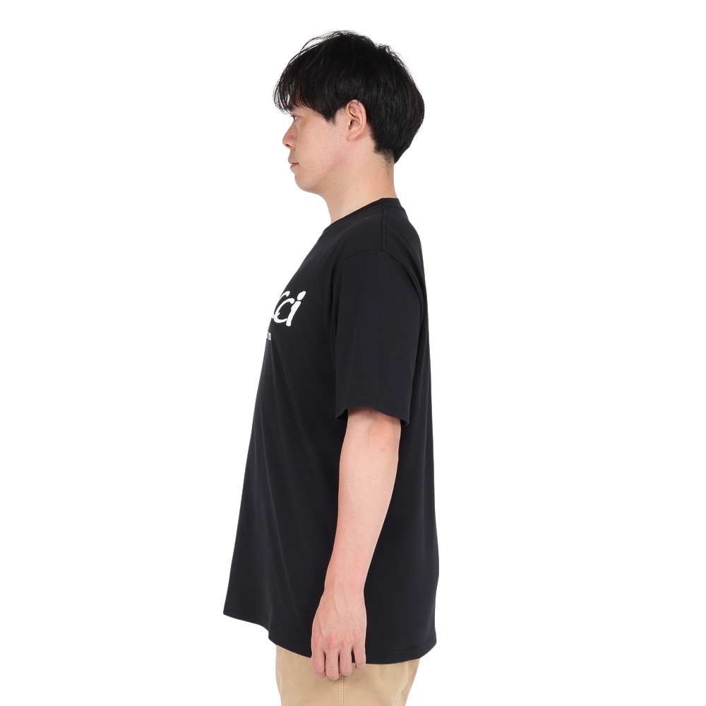 グラミチ（Gramicci）（メンズ、レディース）オリジナルフリーダムロゴTシャツ G5SU-T175-BLACK