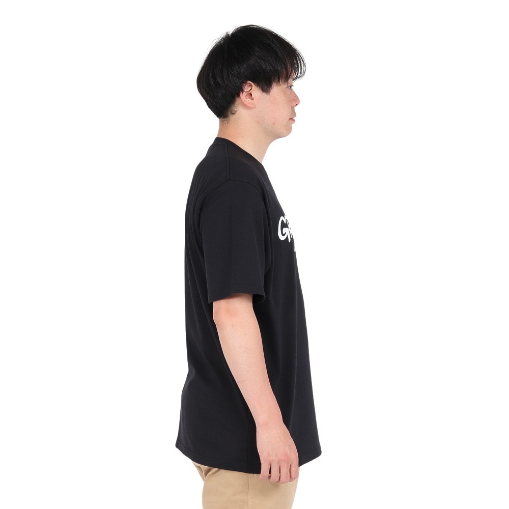グラミチ（Gramicci）（メンズ、レディース）オリジナルフリーダムロゴTシャツ G5SU-T175-BLACK