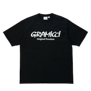 (メンズ、レディース)オリジナルフリーダムロゴTシャツ G5SU-T175-BLACK