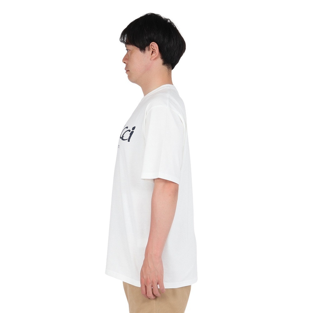 グラミチ（Gramicci）（メンズ、レディース）オリジナルフリーダムロゴTシャツ G5SU-T175-WHITE