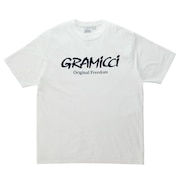 (メンズ、レディース)オリジナルフリーダムロゴTシャツ G5SU-T175-WHITE