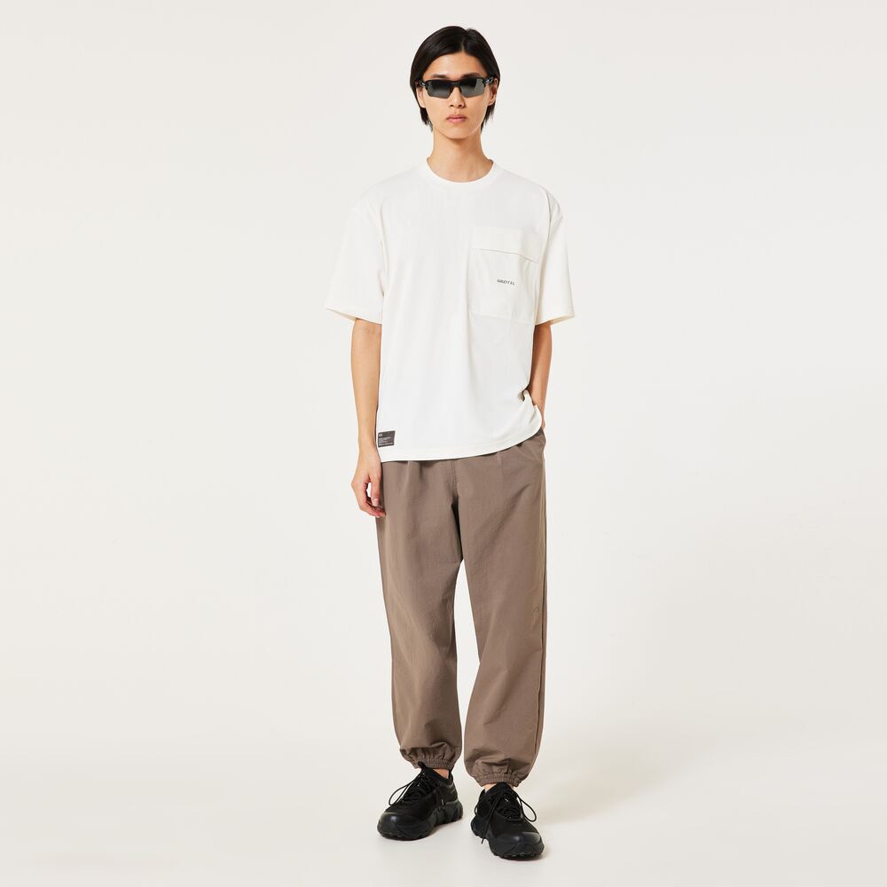 オークリー（OAKLEY）（メンズ）半袖Tシャツ カットソー FGL SCRATCH Tシャツ 5.0 FOA407577-10R オフホワイト 吸汗速乾 UVカット