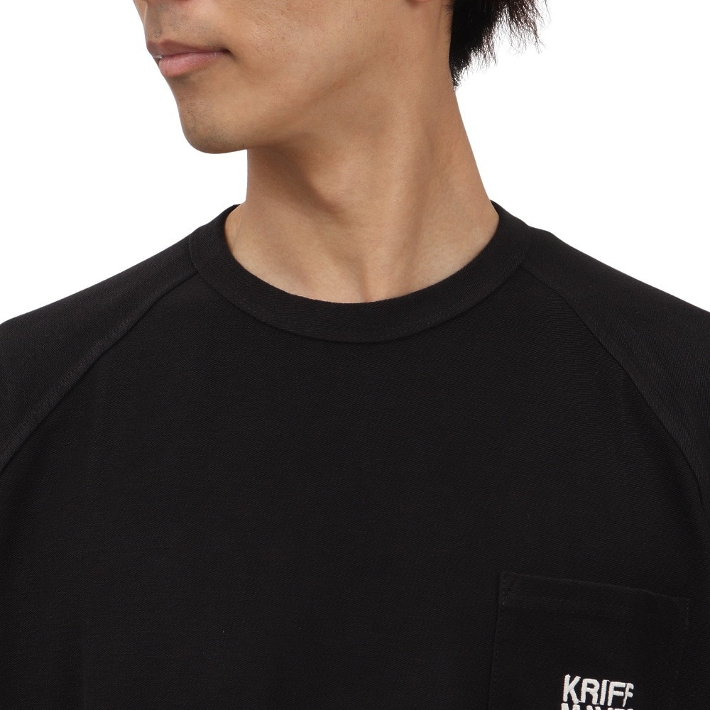 クリフメイヤー（KRIFF MAYER）（メンズ）カキGO! Tシャツ ラグラン 2457811 19 BLACK
