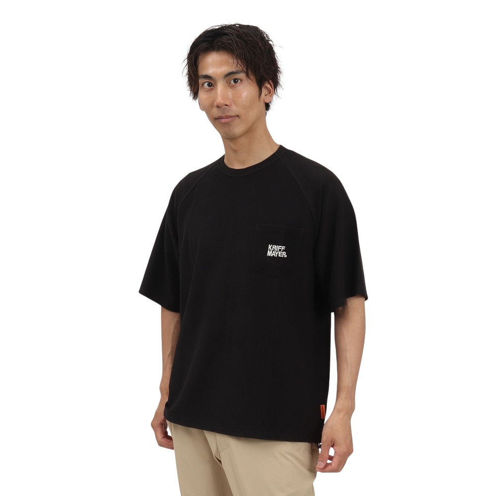 クリフメイヤー（KRIFF MAYER）（メンズ）カキGO! Tシャツ ラグラン 2457811 19 BLACK